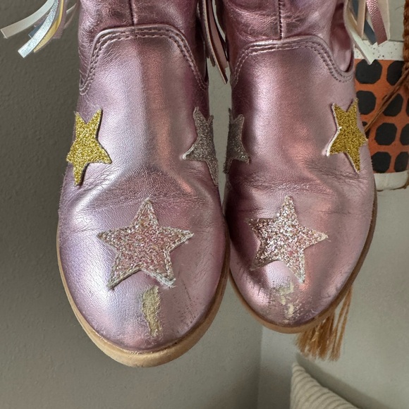 Pink Star Embellished Boots - Picture 6 of 6